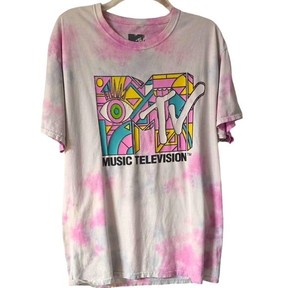MTV Other - 🥳 3/$30 M TV Retro Style Tye Dye T shirt Size M